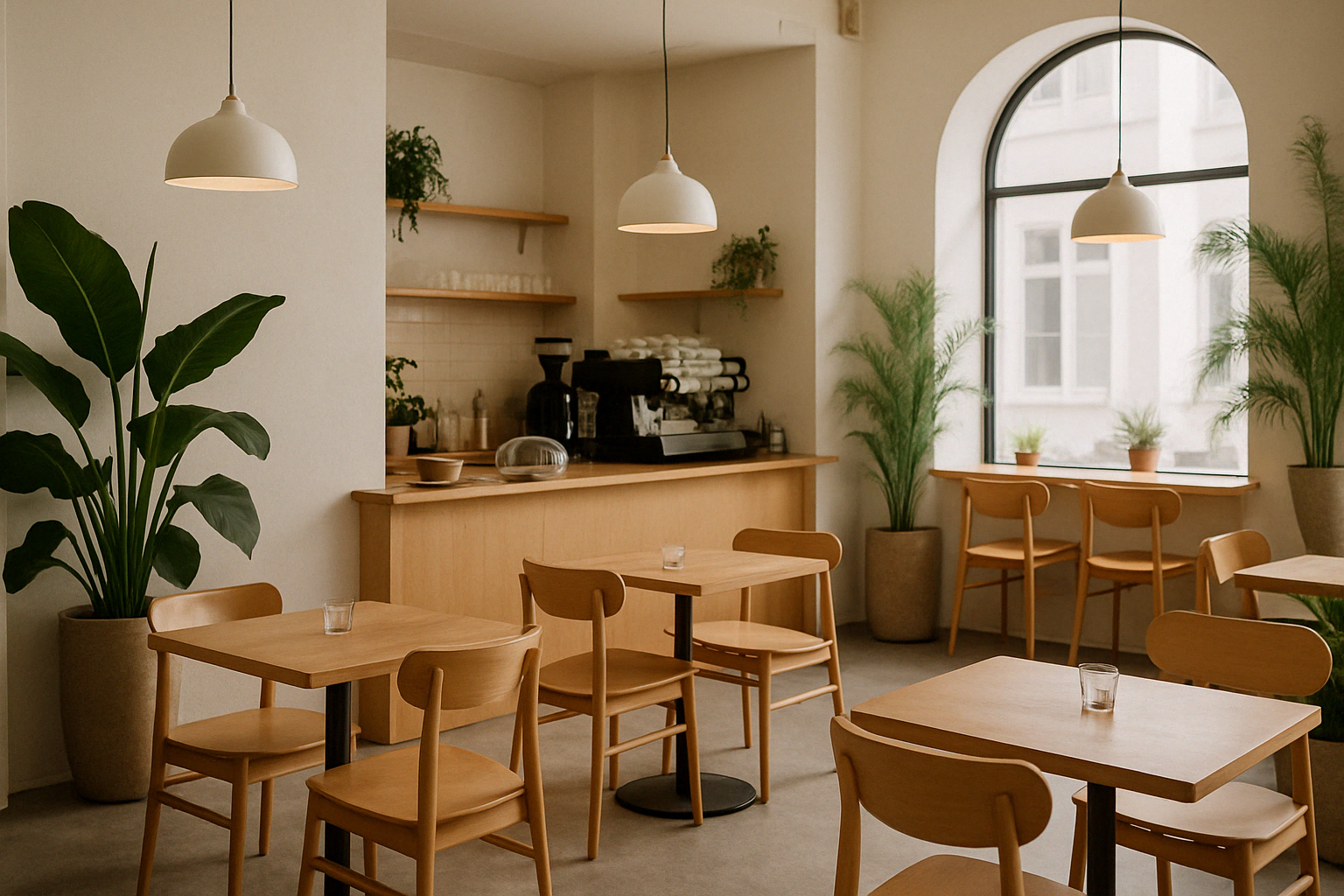 Café Lumière 店内